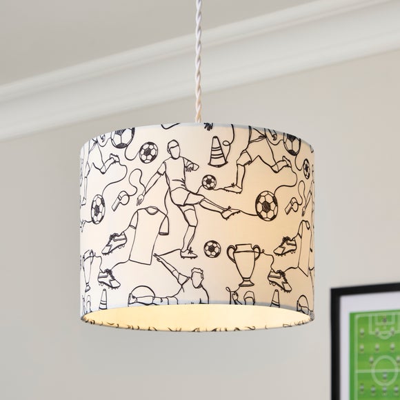 Football Doodle Easy Fit Lamp Shade