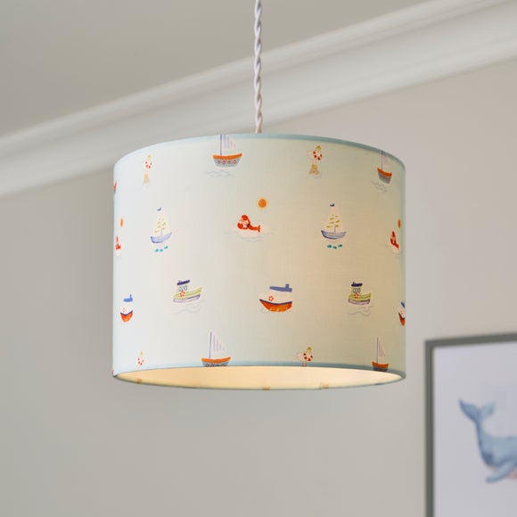 View Little Boats Easy Fit Lamp Shade View Little Boats Easy Fit Lamp Shade