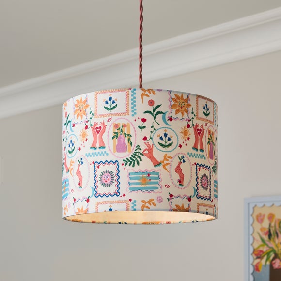 View Magical Garden Easy Fit Lamp Shade View Magical Garden Easy Fit Lamp Shade