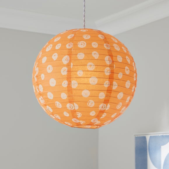 Polka Dot Easy Fit Round Pendant Shade