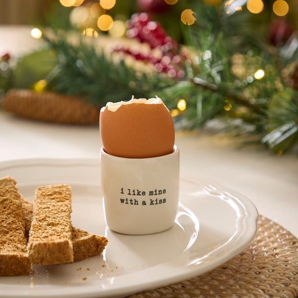 I Like Mine With a Kiss Egg Cup