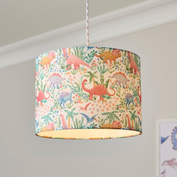 Pastel Dinosaurs Easy Fit Lamp Shade