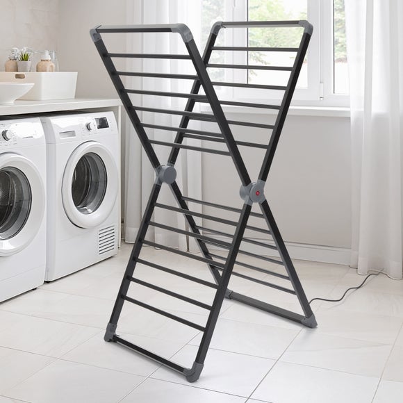 X Frame Heated Airer