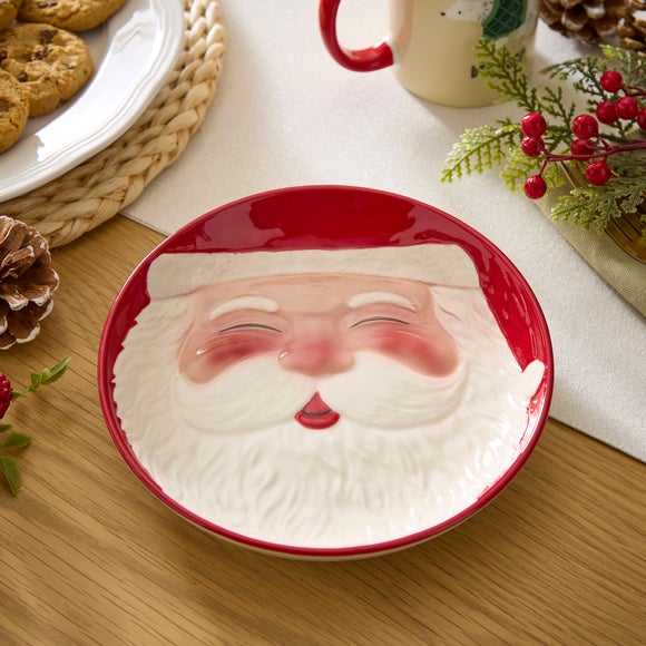 3D Santa Plate