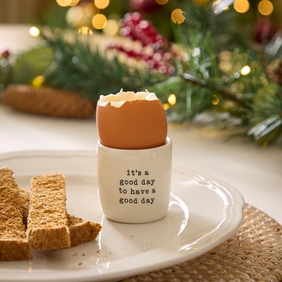 It's A Good Day Egg Cup