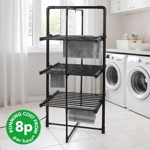 3 Tier Heated Airer