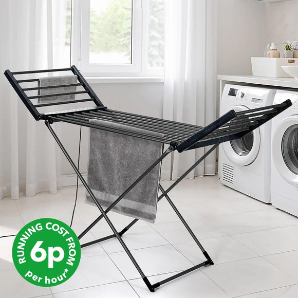 Winged Heated Airer