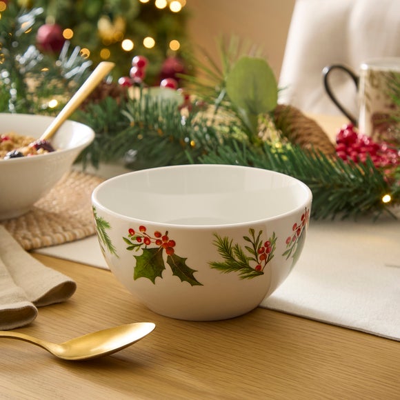 Traditional Spruce Cereal Bowl