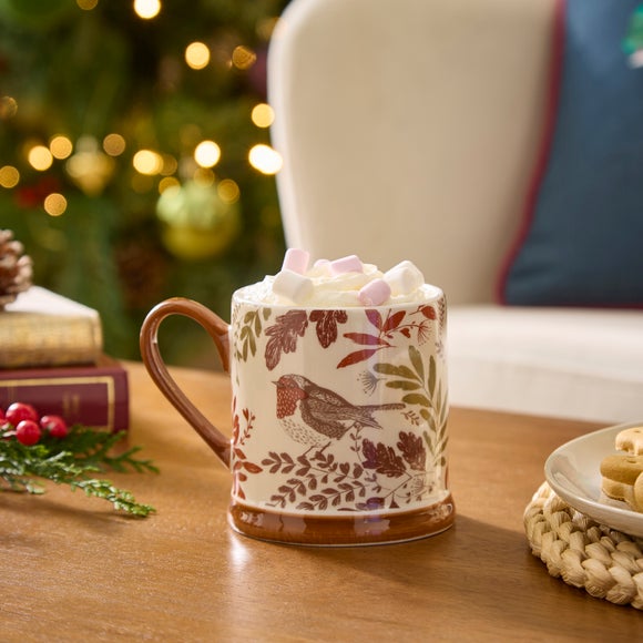Winter Harvest Robin Tankard Mug