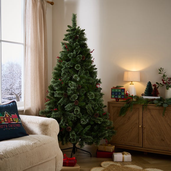 6ft Berry & Cone Tree