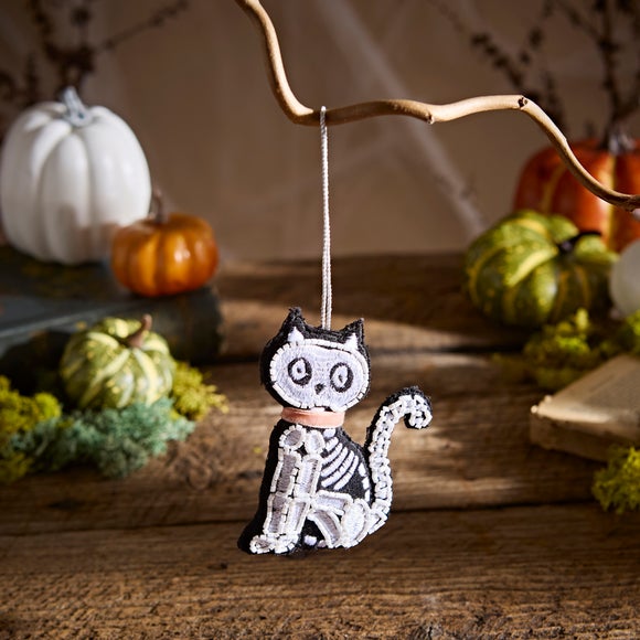 Cat Single Beaded Hanging Decoration