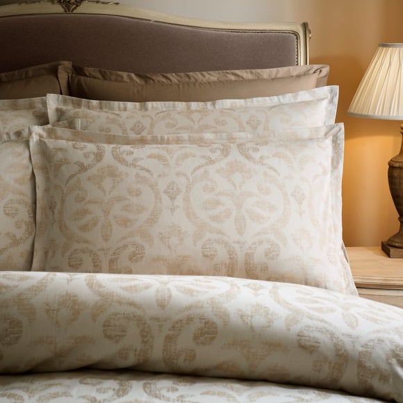 Dorma Rhaine 100% Cotton Jacquard Oxford Pillowcase Pair