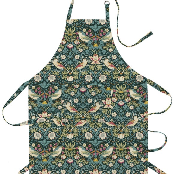 View William Morris Strawberry Thief Cotton Apron View William Morris Strawberry Thief Cotton Apron