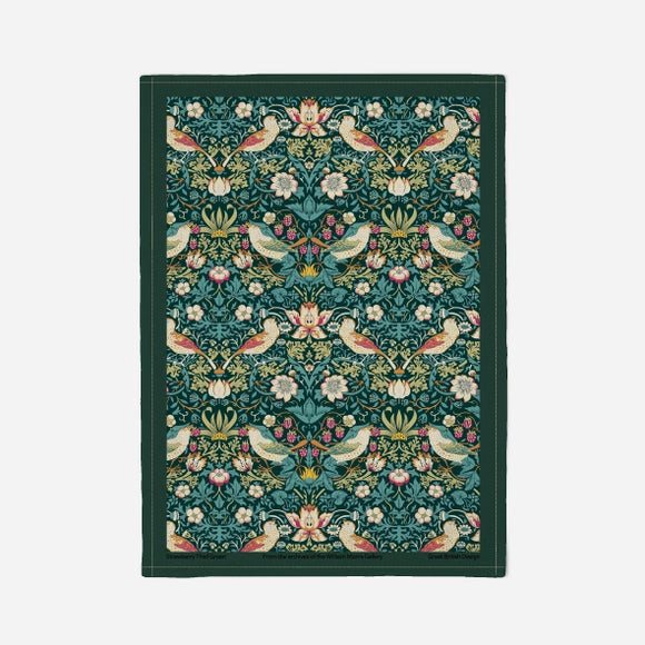William Morris Strawberry Thief Tea Towel