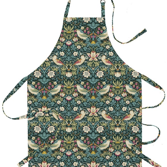 Morris & Co. Strawberry Thief Acrylic Coated Apron