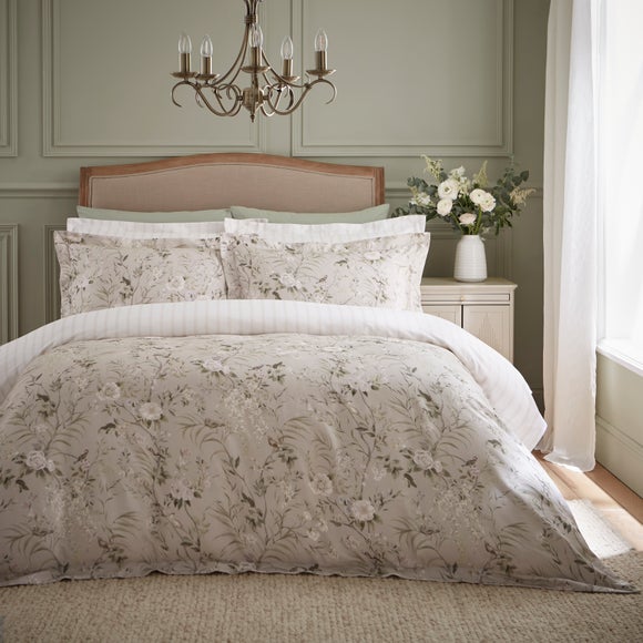 View Dorma Birdsong 100 Cotton Sateen Duvet Cover & Pillowcase Set View Dorma Birdsong 100 Cotton Sateen Duvet Cover & Pillowcase Set