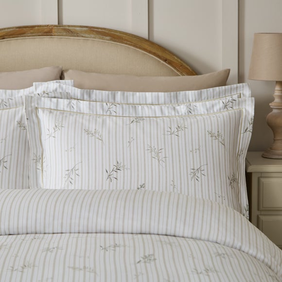 Dorma Abbotsford 100% Cotton Sateen Standard Pillowcase Pair