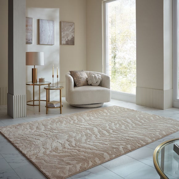 Zyra Zebra Washable Rug