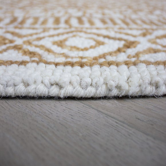 Photo 4 of Delphi Border Geometric Wool Rug