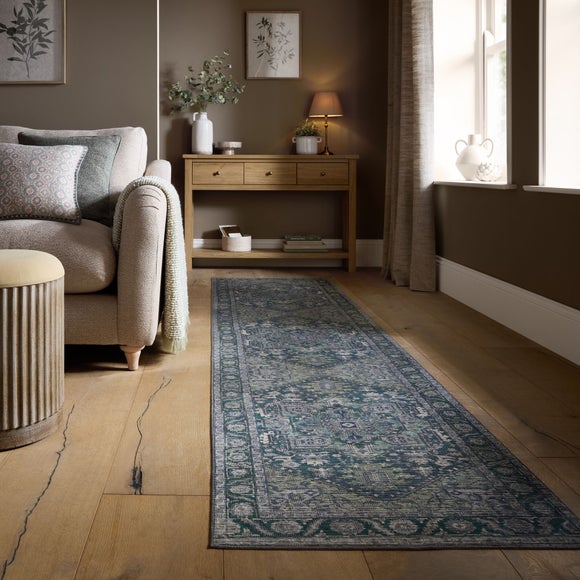 View Sofia Traditional Textured Washable Runner View Sofia Traditional Textured Washable Runner