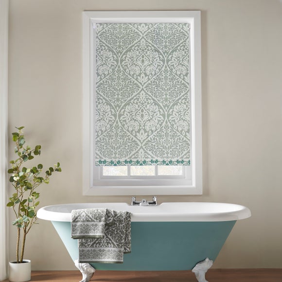 Amalfa Tile Moisture Resistant Blackout Roller Blind