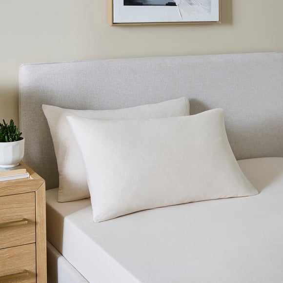 Cotton Jersey Standard Pillowcase Pair