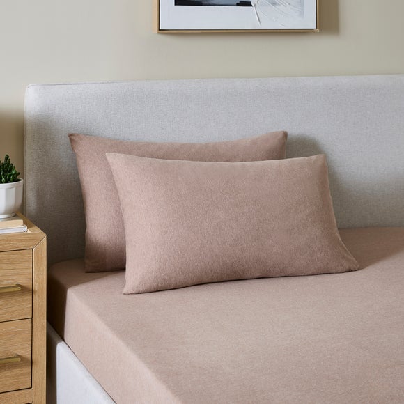 Cotton Jersey Standard Pillowcase Pair