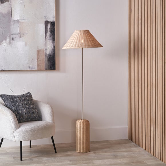 Click to view product details and reviews for Pacific Lifestyle Hali Rattan Floor Lamp.