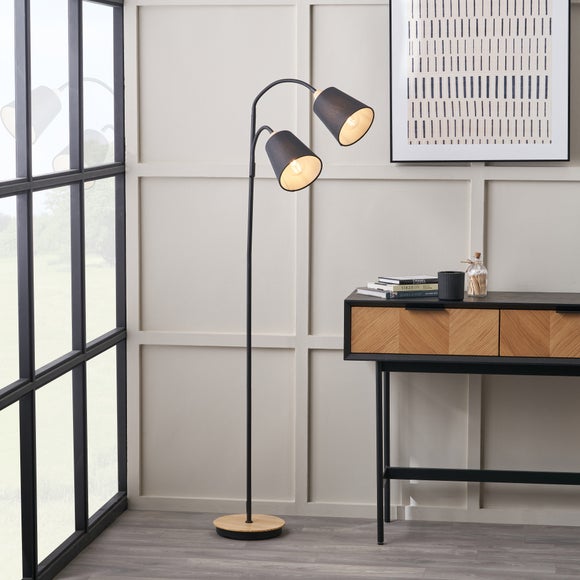 Click to view product details and reviews for Pacific Lifestyle Juna Metal And Wood Two Head Floor Lamp. Click to view product details and reviews for Pacific Lifestyle Juna Metal And Wood Two Head Floor Lamp.