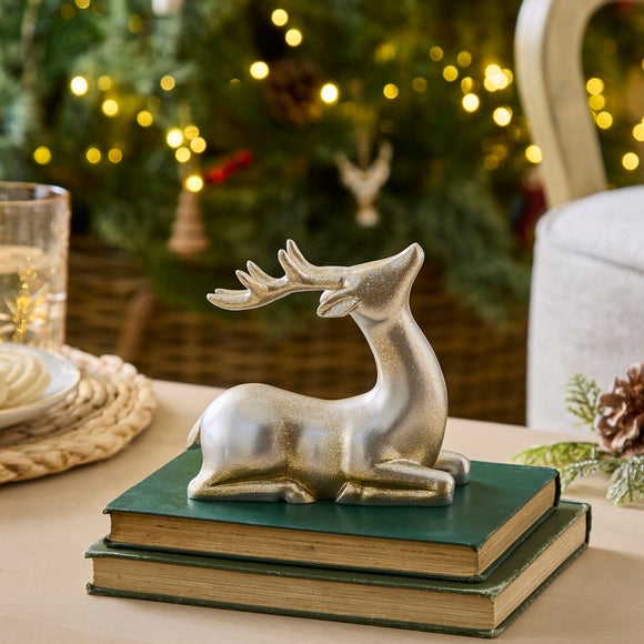 Laying Deer Ornament