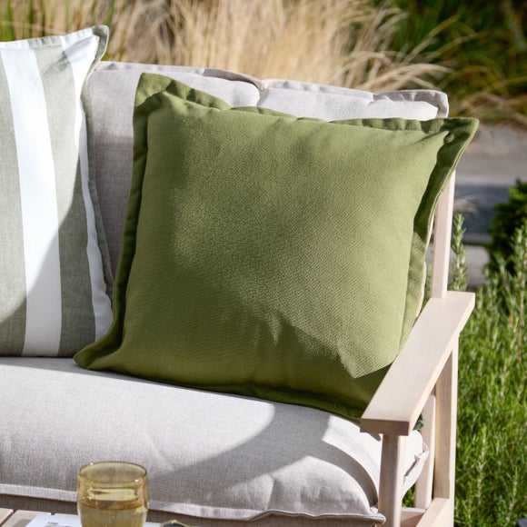 Holmfirth Canva Outdoor Square Cushion