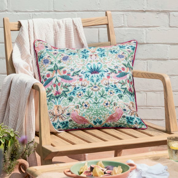 Strawberry Thief Outdoor Square Cushion