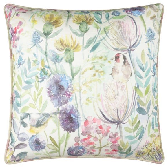 View Morning Chorus Outdoor Square Cushion View Morning Chorus Outdoor Square Cushion