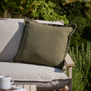 Holmfirth Canva Outdoor Square Cushion