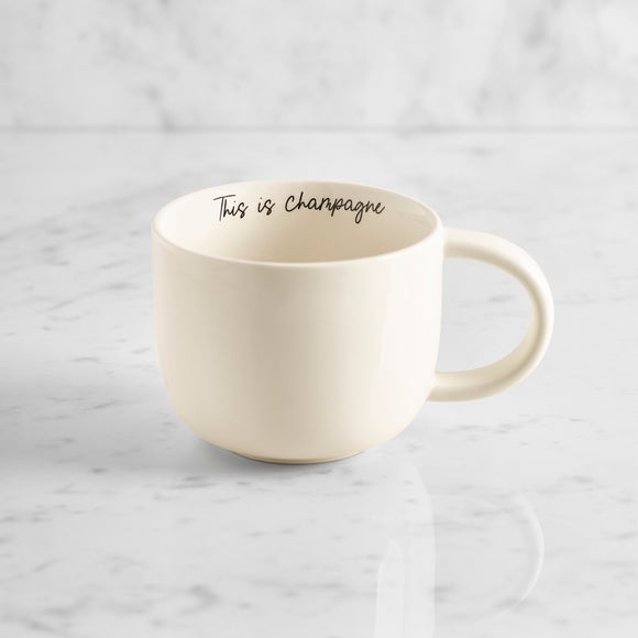 Champagne Slogan Mug