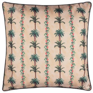 Monkey Palm Stripe Outdoor Square Cushion