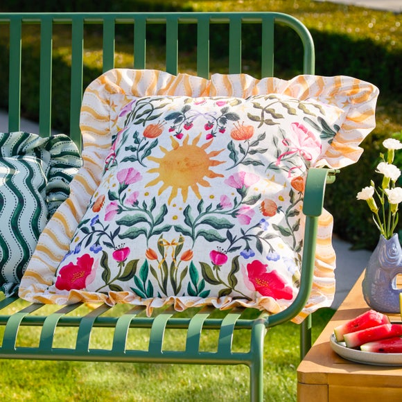 Summer Solstice Outdoor Square Cushion