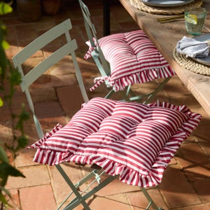 Millie Ruffle Set Of 2 Seat Pads