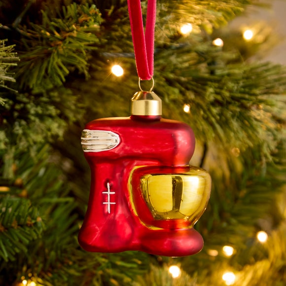 Glass Stand Mixer Hanging Decoration