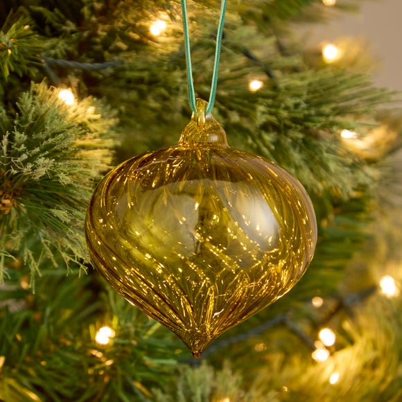 Onion Glass Bauble