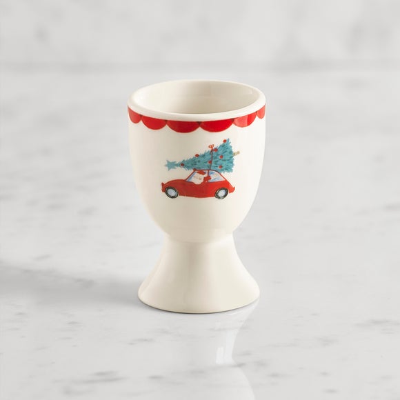 Christmas Icon Print Egg Cup