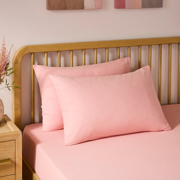 Simply Brushed Cotton Standard Pillowcase Pair