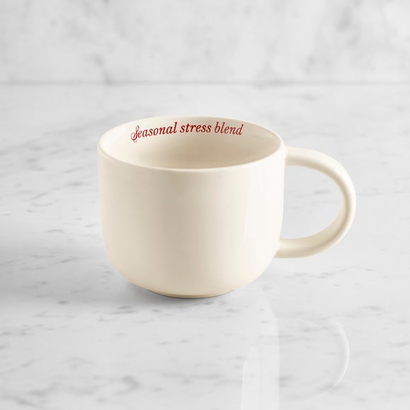 Seasonal Blend Slogan Mug