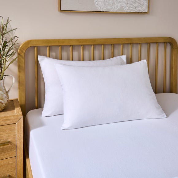 Simply Brushed Cotton Standard Pillowcase Pair
