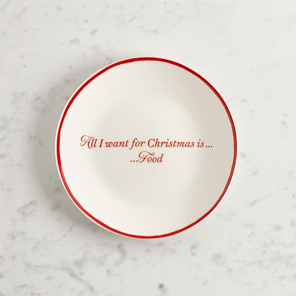 View All I Want For Christmas Side Plate View All I Want For Christmas Side Plate