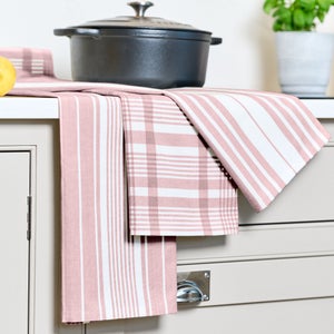 Dexam Love Colour Set Of 3 Extra Large Tea Towels
