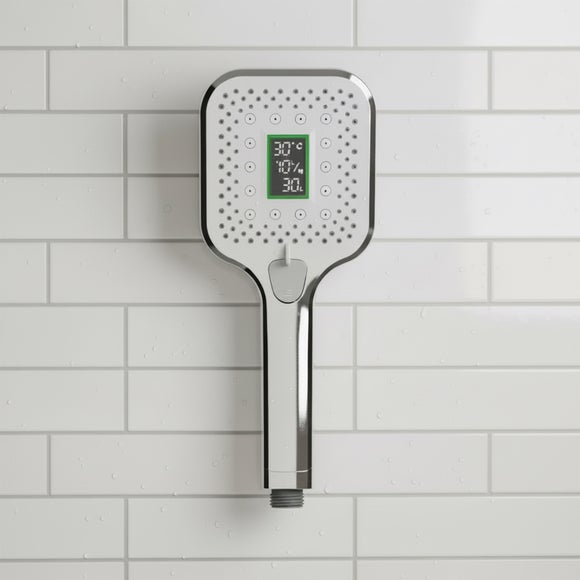 Mainstream by Aqualona Digital Display Shower Head