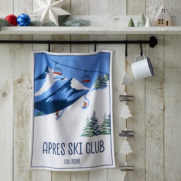 Apres Ski Novelty Tea Towel