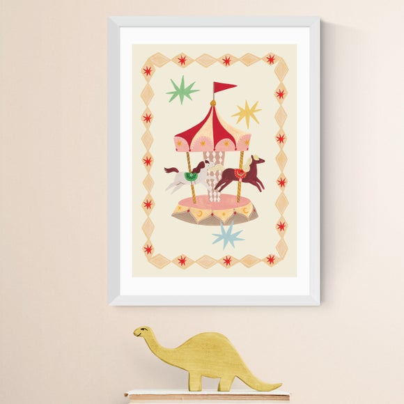 East End Prints The Magic Carousel Print