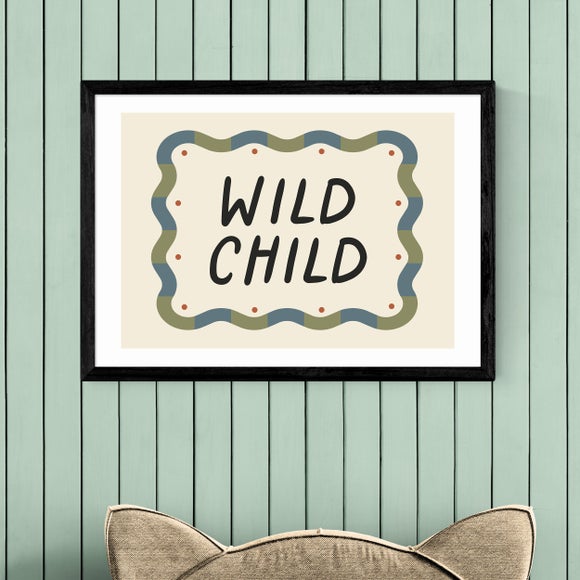 East End Prints Wild Child Print